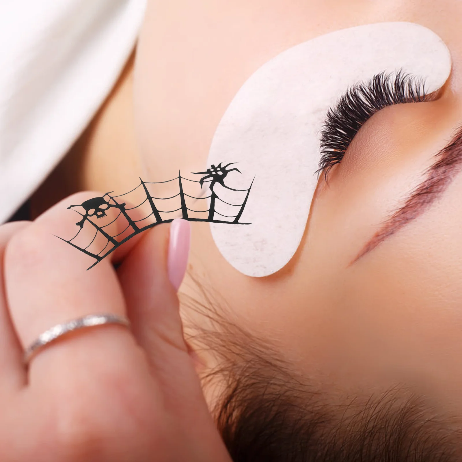 

7Pairs Halloween Eyelashes Unique Fake Lashes Women Party Cosplay Makeup Festival Halloween Accessory Lashes