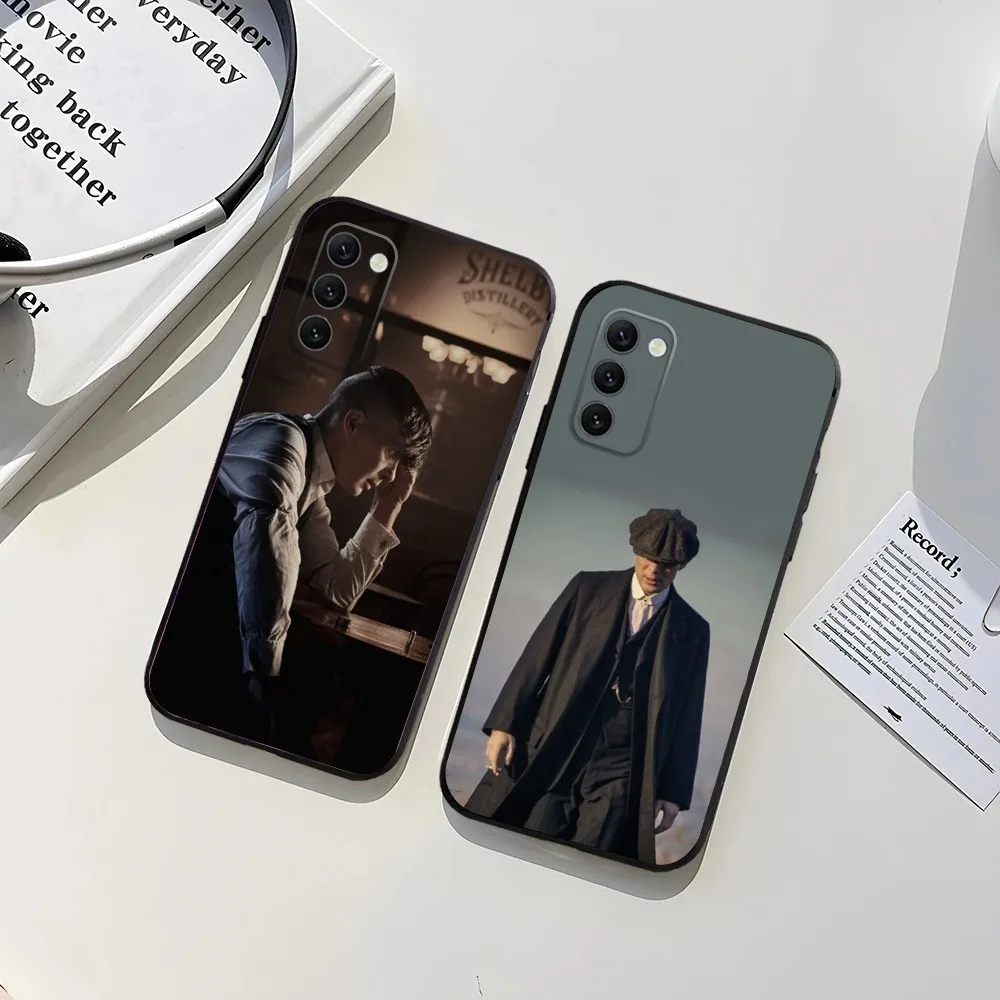 Peaky Cool B-Blinders Phone Case For Samsung Galaxy A13,A21s,A22,A31,A32,A52,A53,A71,A80,A91 Soft Black Shell