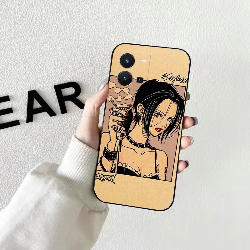 نانا أوساكي أنيمي جراب هاتف ل VIVO Y53S Y33S Y01 Y22S Y31 Y21 Y70 Y21S Y72 Y51 Y35 Y76 V21 V2023 V21E V20 SE #2