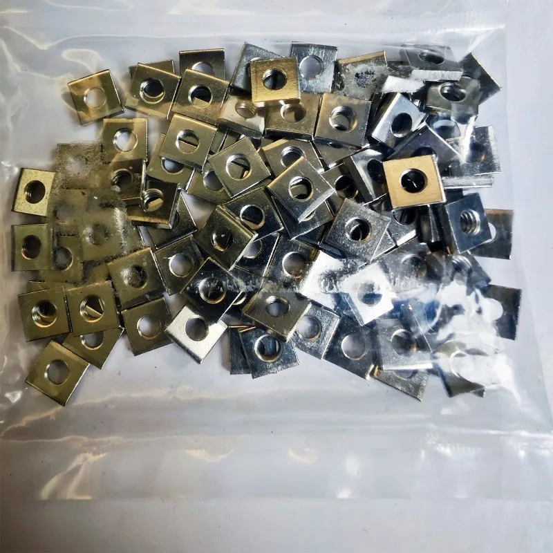 20PCS New Original Roland BD-8 BD-12 VS-640 MG-640 BN-20 CO-300i CO-640i NUT SET,SQUARE M3*6*1.6 FE NI - 31109601