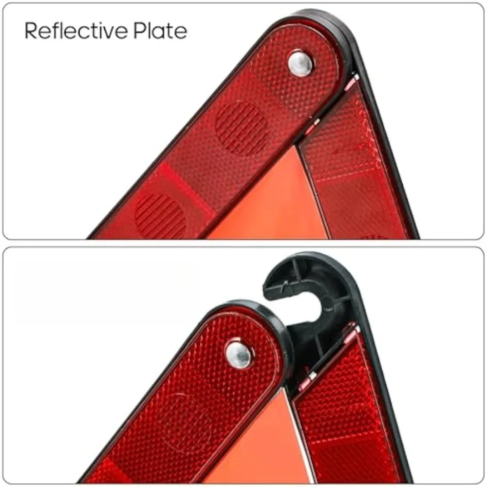 Emergency Warning Triangle Car Road Hazard Warning Reflector Set