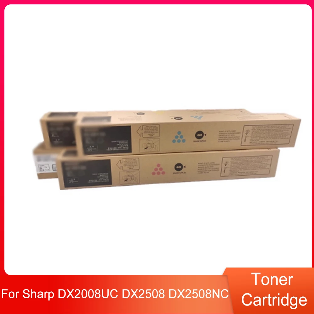 

1Set4PCS Original DX-20CT CMYK Toner Cartridge for Sharp DX2008UC DX2508 DX2508NC