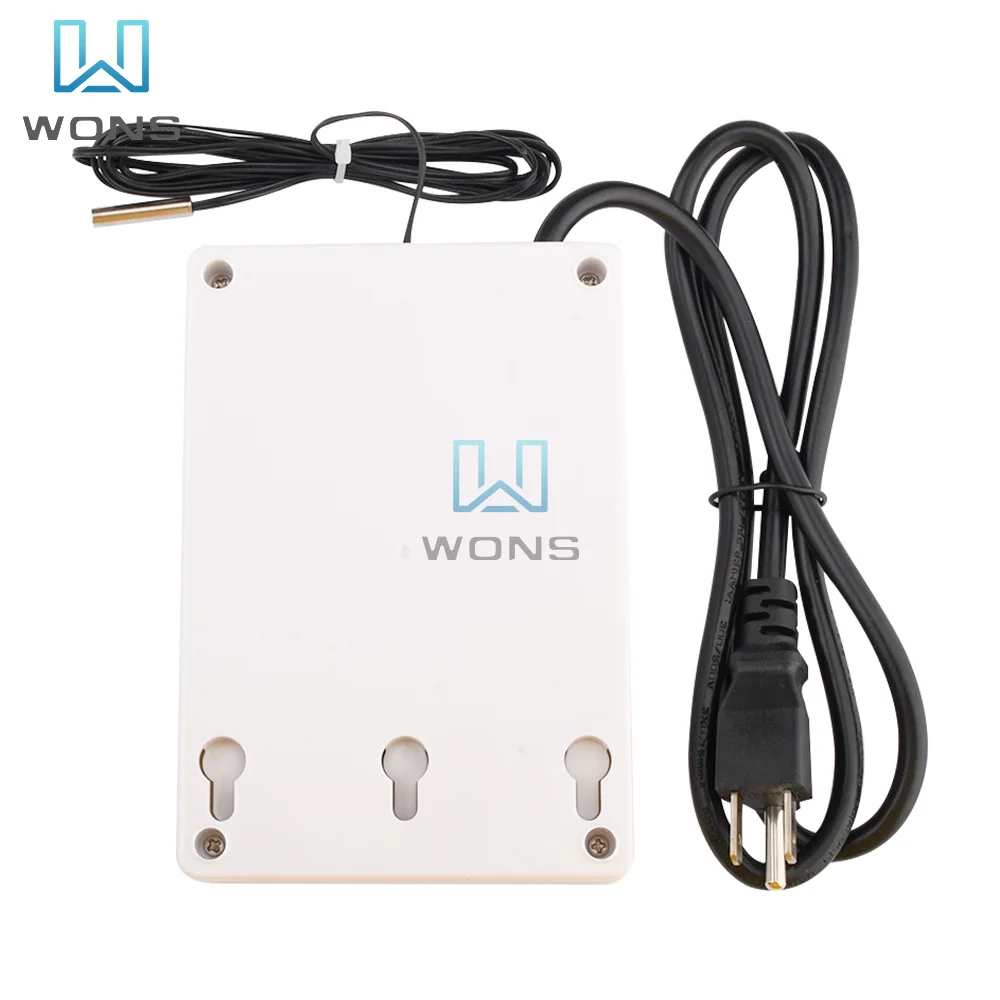 TMC-1000 Intelligent Digital Temperature Controller LED Display Temperature Socket Controller 9 ° C~99 ° C AC 110V-240V US EU UK