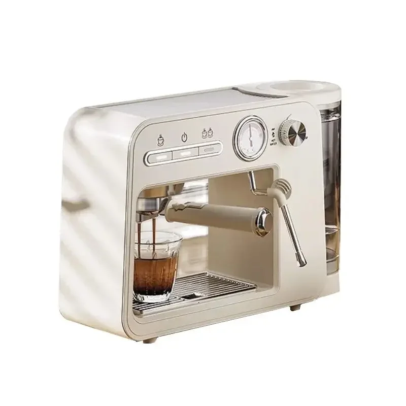 Semi-automatic Coffee Maker Pre-soak Single and double cups Temperature control Steam Milk Froth Americano Espresso Machine