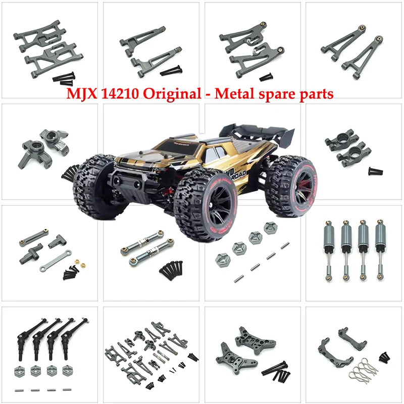 MJX Hyper Go 14209 14210 1/14 voitures télécommandées haute vitesse sans balais R/C camions tout-terrain pièces d'origine accessoires de voiture
