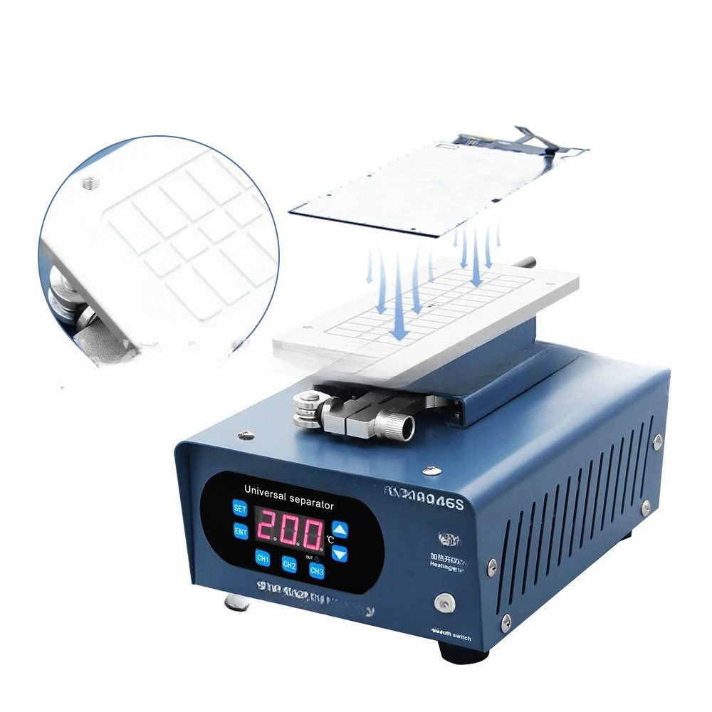 

K-946S Atmospheric pump curved screen straight screen degumming temperature memory rotary separator