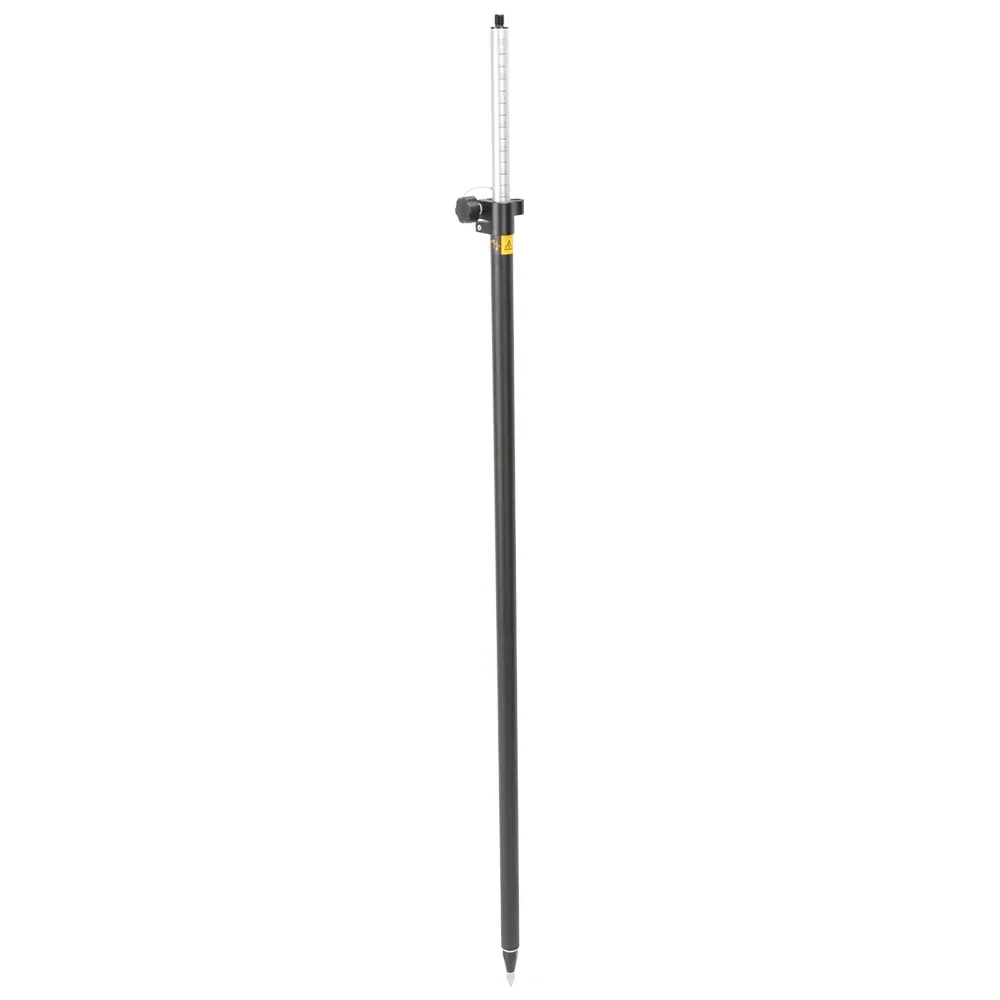 GP250TL-AA, 2.5M GPS Aluminum Survey Rover Pole, with Soft Bag, Strong and Durable, RTK Accessories