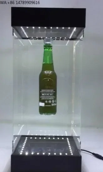 

Custom Waterproof LED DisplayCustomize Light Magnetic Levitation Floating Bottle Can Shoe Display Racks