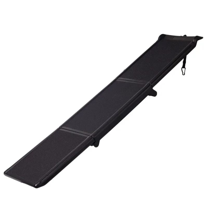 

Pet stairs can be folded three-stage dog ladder anti-skid vehicle auxiliary ladder medium and large dog blow molding ladder