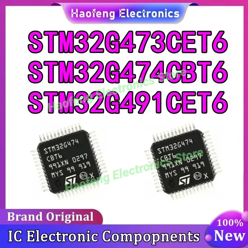 

STM32G473CET6 STM32G474CBT6 STM32G491CET6 STM32G473CE STM32G474CB STM32G491CE STM32G473 STM32G474 STM32G491 STM32G Chip LQFP48