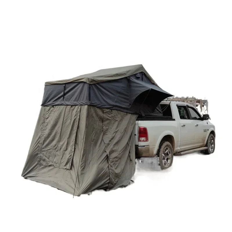 

Hot sale high Quality 4WD adventure Roof Tent soft Shell Car Truck Roof Top Tent for Camping and Travelling 4 person for sale