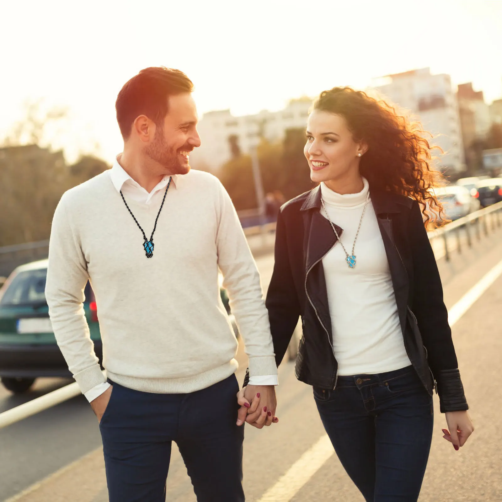 3 قطع الدانتيل الأزياء القديمة قلادة المنسوجة حبل مضفر قفص لسلسلة مجوهرات الأحجار الكريمة