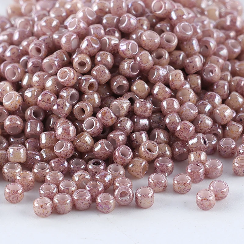 10 g/Röhrchen TOHO 11/0 Glasperlen der Marmorserie, importiert aus Japan. Schmuckzubehör ist für alle Arten von handgefertigten DIY-Produkten geeignet. – Detail 7