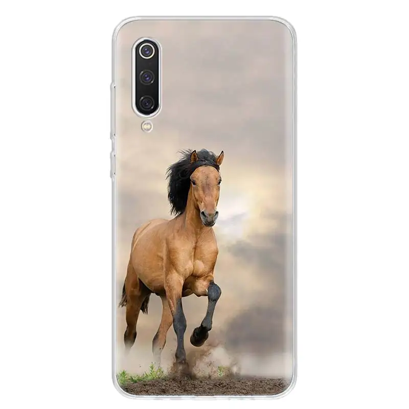 Horse Galloping Horse Phone Case For Xiaomi Poco X6 X5 X4 X3 Pro F6 F5 F4 Gt F3 F2 F1 M5S M5 M4 M3 M2 Nfc Soft Cover Shell X3 Pr