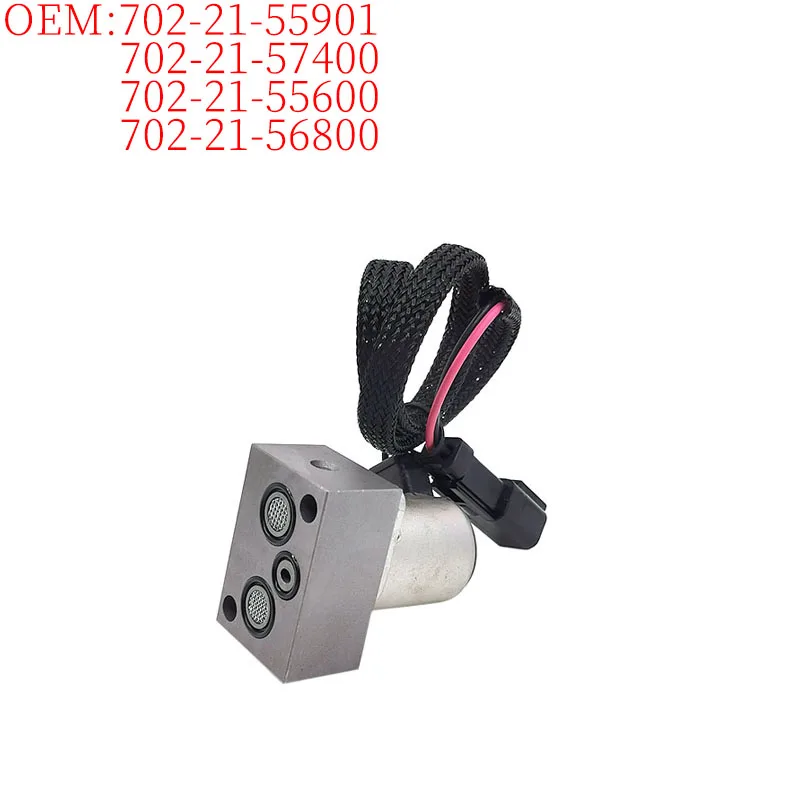 

Excavator Parts for Komatsu PC200-7 PC200-8 Hydraulic Pump Solenoid Valve 702-21-55901 702-21-57400 702-21-55600 702-21-56800