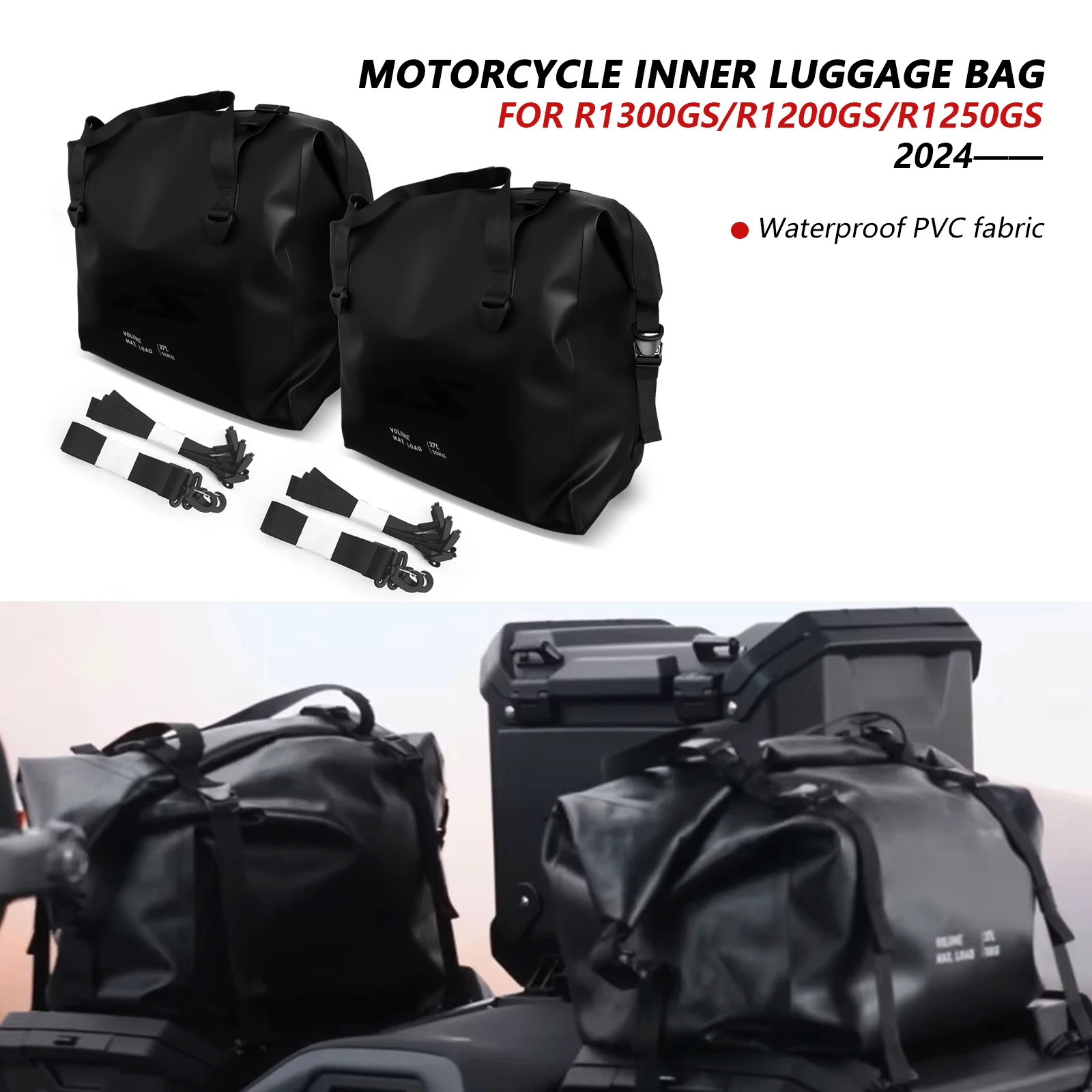 

Аксессуары для мотоциклов, алюминиевый чехол, сумка-вкладыш, багажник, внутренние сумки для R1300GS Adventure R1200 GS ADV R1250 GSA 2024 2025