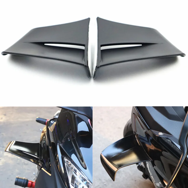 

Universal Motorcycle Stablizer Air Deflector For KAWASAKI YAMAHA HONDA SUZUKI BMW Aprilia CFMOTO DUCATI Fixed Wing Accessories