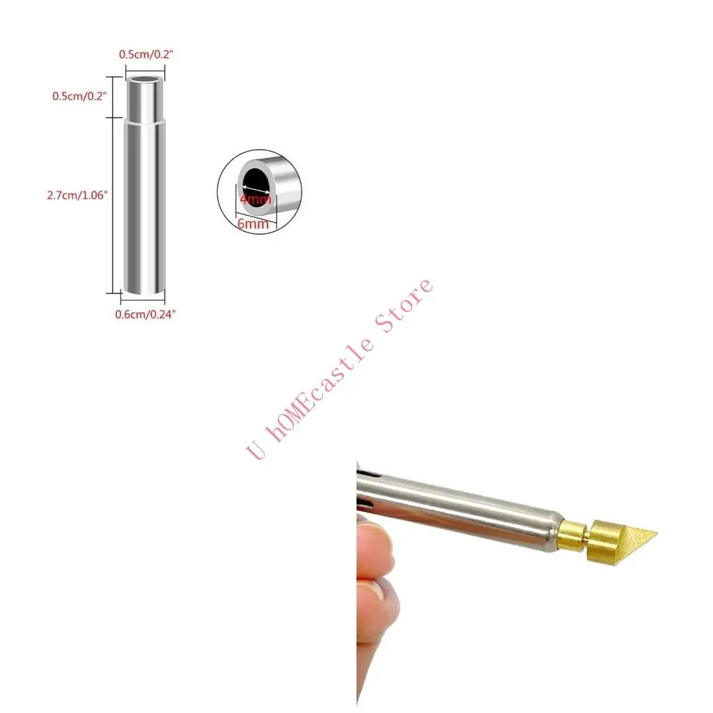 

63HF адаптеры для наконечников для инструментов для выжигания по дереву, конвертеры для наконечников для резьбы по дереву для