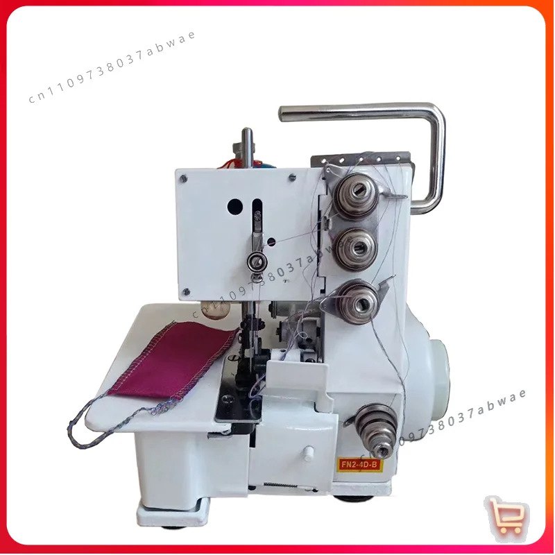 4 Thread Flat-Bed Home Use Overlock Sewing Machine with Motor High-Speed Double Needle-New Easy to Operate FN2-4D-B