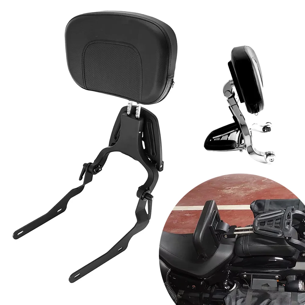 For Harley Nightster RH975 Nightster Special RH975S 22-26 Accessories Detachable Motorcycle Backrest Driver Passenger Sissy Bar