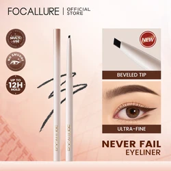 FOCALLURE wodoodporny ultracienki eyeliner w żelu wielofunkcyjny wodoodporny szybkoschnący antytransferowy eyeliner w pisaku makijaż kosmetyki narzędzia