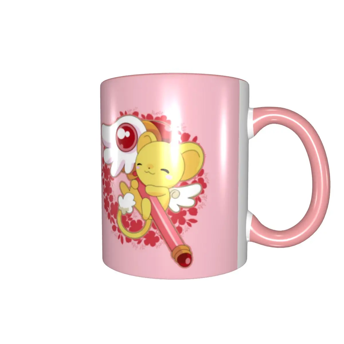 Cute Japane Anime C-Cardcaptor S-Sakura Cartoon Coffee Mugs DIY Ceramic Milk Tea Mug Cup