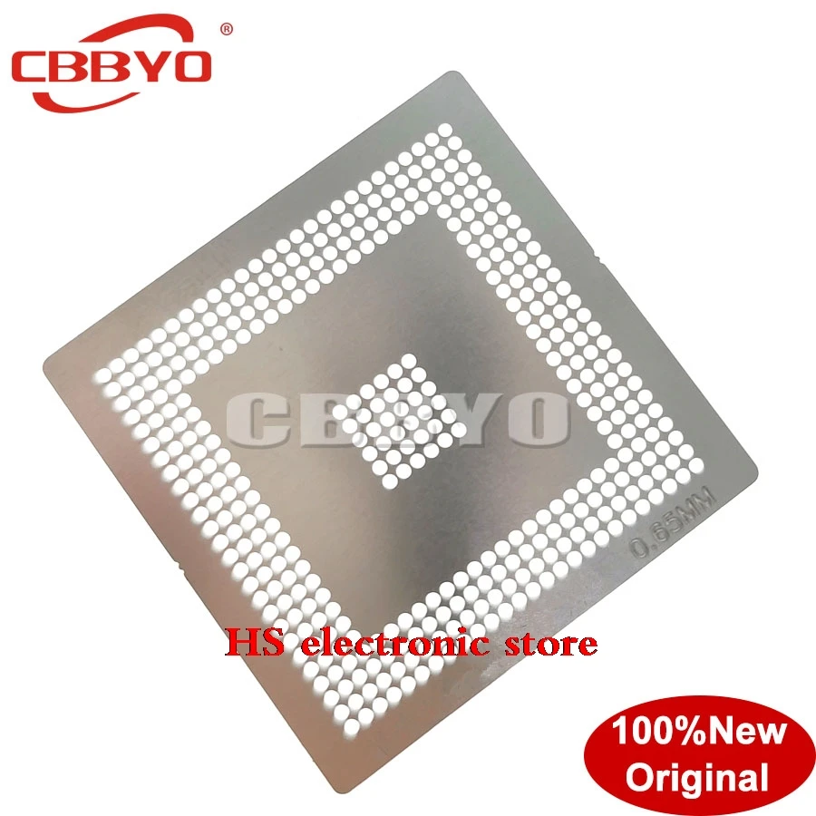Ogrzewanie bezpośrednie 90*90 EDC7/EDC16 MPC561/562/555 MPC562MZP56 REV D MPC561MZP5 0.6MM BGA Stencil