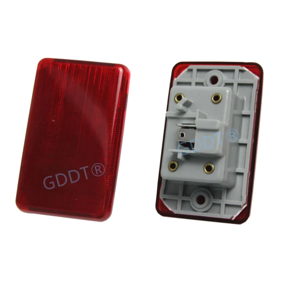 2 Pcs with Bulb Door Lamp for Pajero MB337921 V30 V40 V20 Park Light for Montero V70 V60 Red Cover for Shogun Sport K90