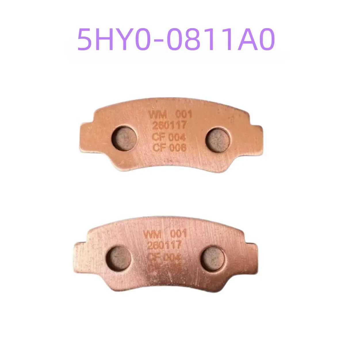 

1 Pair Rear Brake Sintered Pad 5HY0-0811A0 For CF UForce ZForce 800 1000 Z8 Z1000 UTV