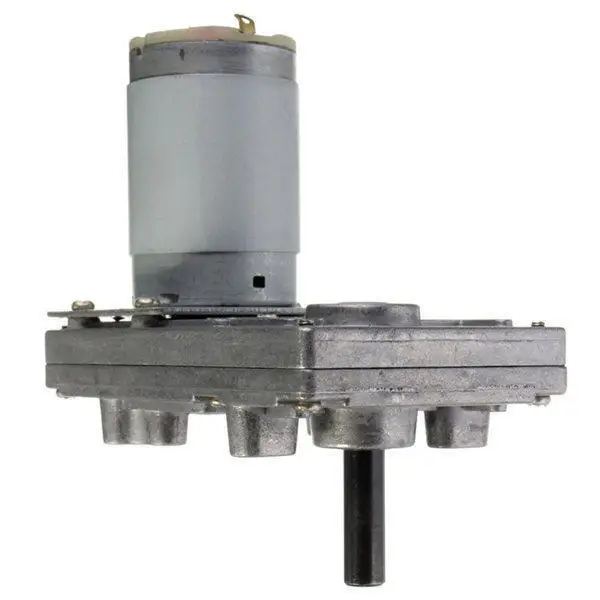 7-Shaped 555 Motor DC Gear Motor 12V 24V Metal Gear Eccentric Wheel Reciprocating Mechanism for DIY Engine