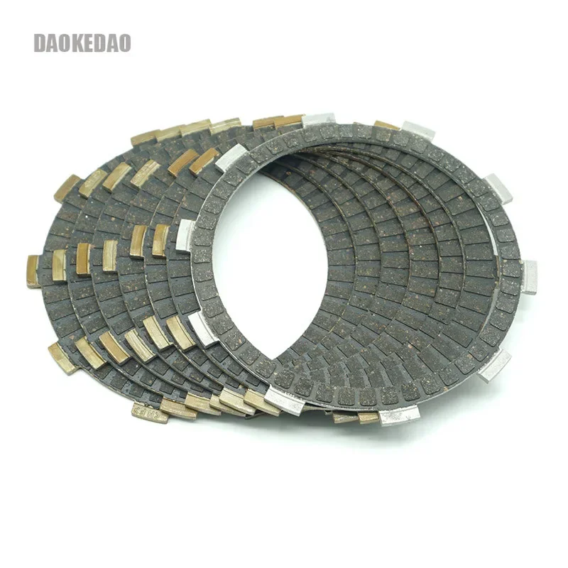 For Honda Transalp XL600V XL 600 V 1989 1990 Motorcycle Dirt Bike Part Clutch Friction Disc Plate Kit 7P Set