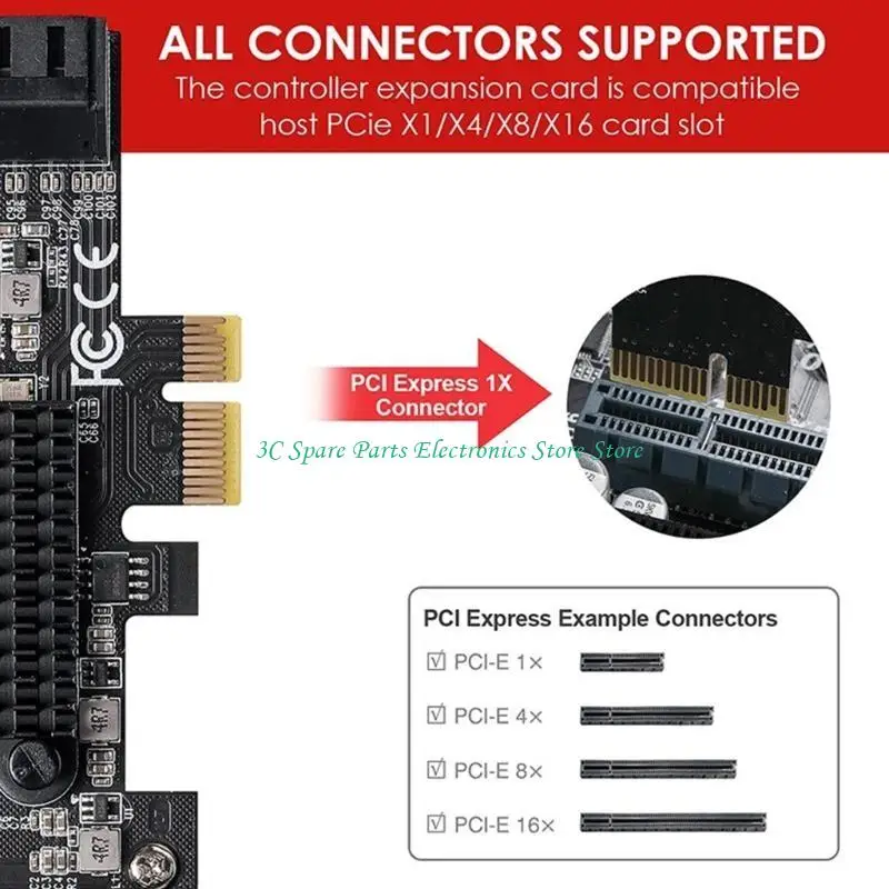 بطاقة توسيع وحدة تحكم SZ PCIE SATA3