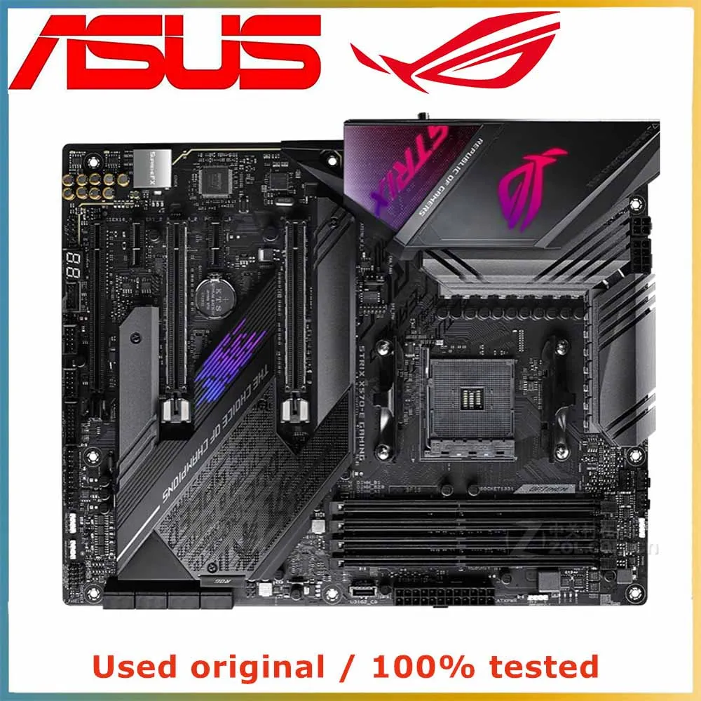 For ASUS ROG STRIX X570-E GAMING X570 X570E Motherboard Socket AM4 DDR4 Motherboard