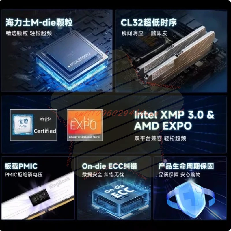 Stik Memori DDR5 RGB UDIMM, PC - Ddr5 16Gb 6000Mhz ulasan dan harga