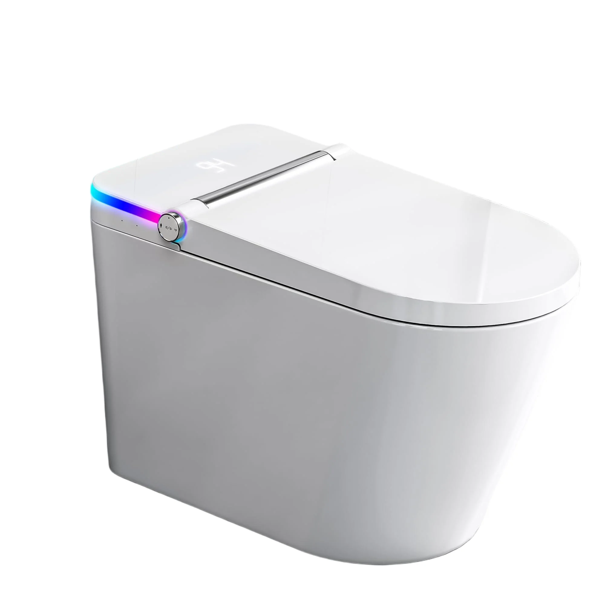 Fully Automatic Smart Toilet Digital Toilet Seat Smart Washlet Flush-Type Smart Toilet Suitable for Bathrooms