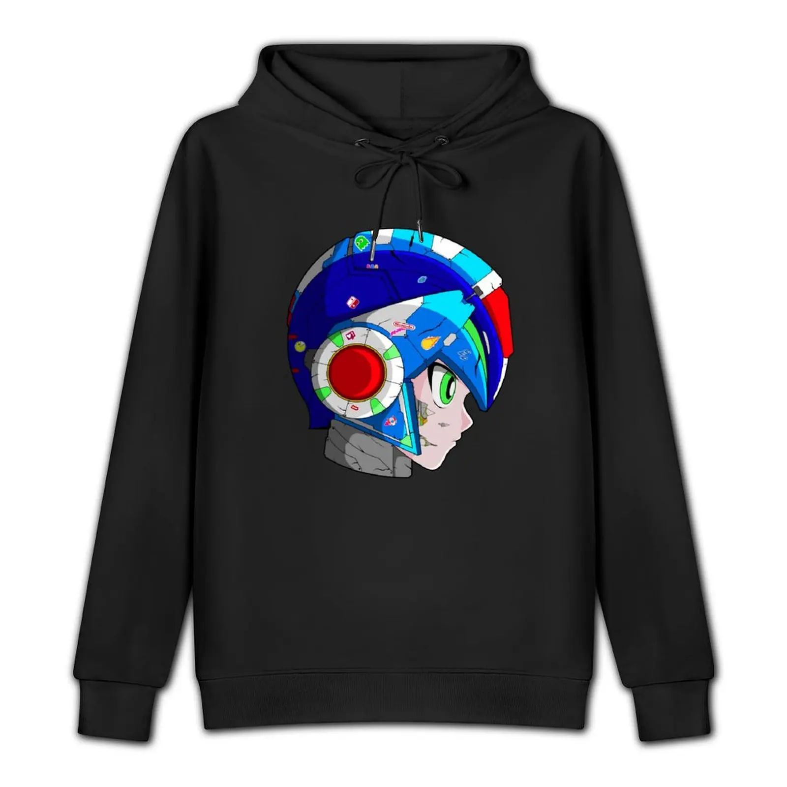 MEGAMAN X CUSTOM Pullover Hoodie men clothes men's autumn clothes korean style clothes graphic hoodie