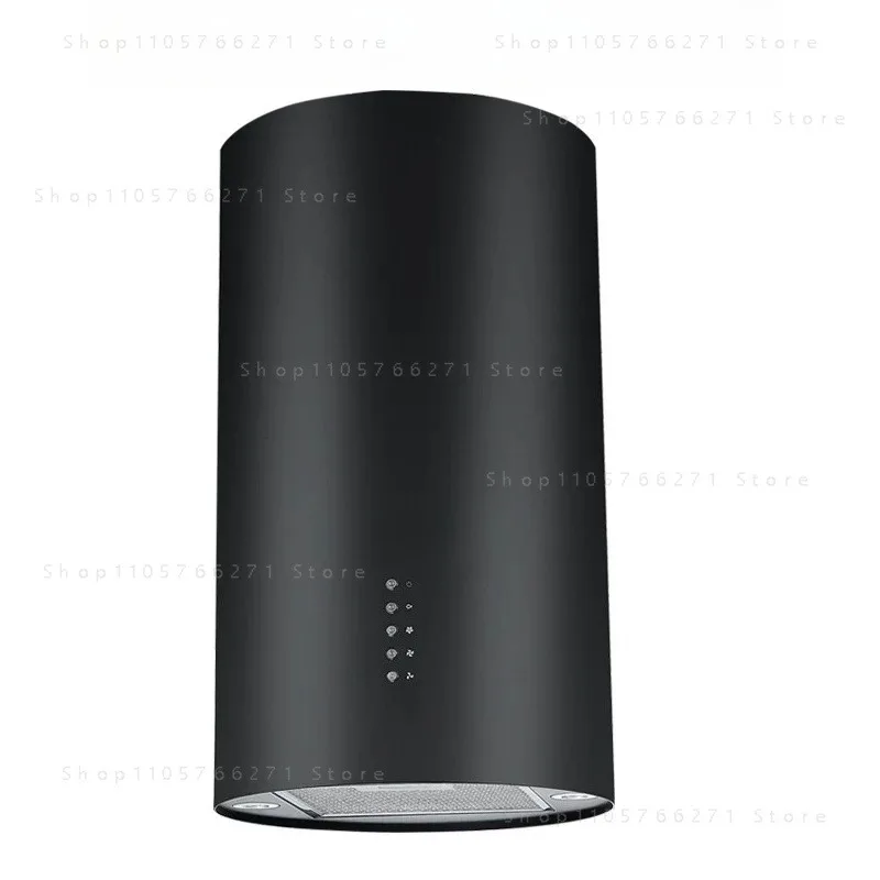 Island Chimney Range Hoods Kitchen Extractor Round Copper Island Hood Range Stainless Steel For Hotel Household