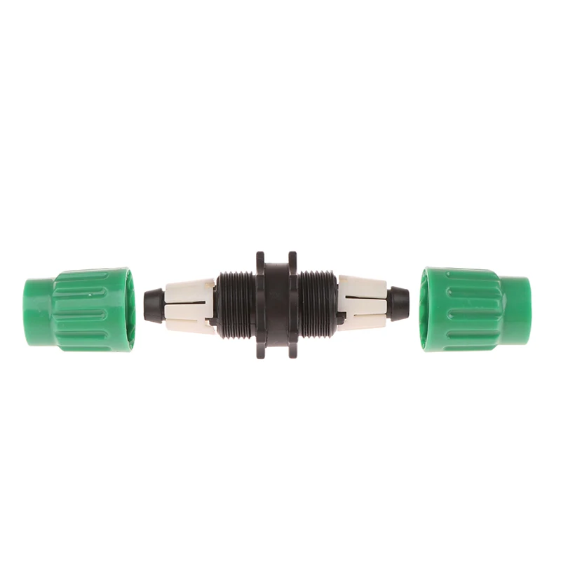 1Pc Expandable Garden Hose Repair Parts Dual-Channel Hose Female Male Connectors Pockets Hose For 3/4In 5/8In Garden Hose