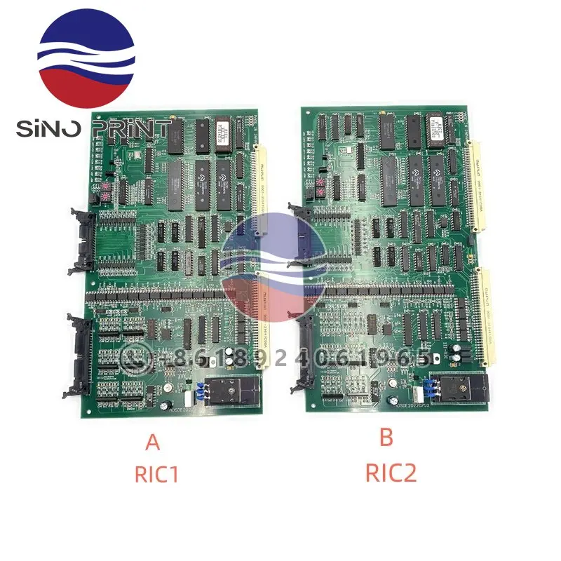 ADSDE20220710 Electronic Card RIC1 RIC2 Card Circuit Board  For Komori PCB Printing Machine Part Circuit Board Parts