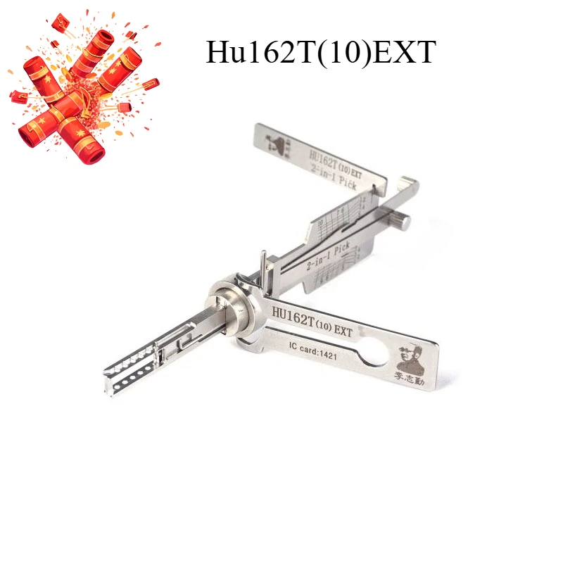 

HU162T(10) HU162T(9) EXT LISHI 2in1 Tool Car Door Opening Car Key Precision Decoder for VW Aud i Locksmith Supplies Repair Tools