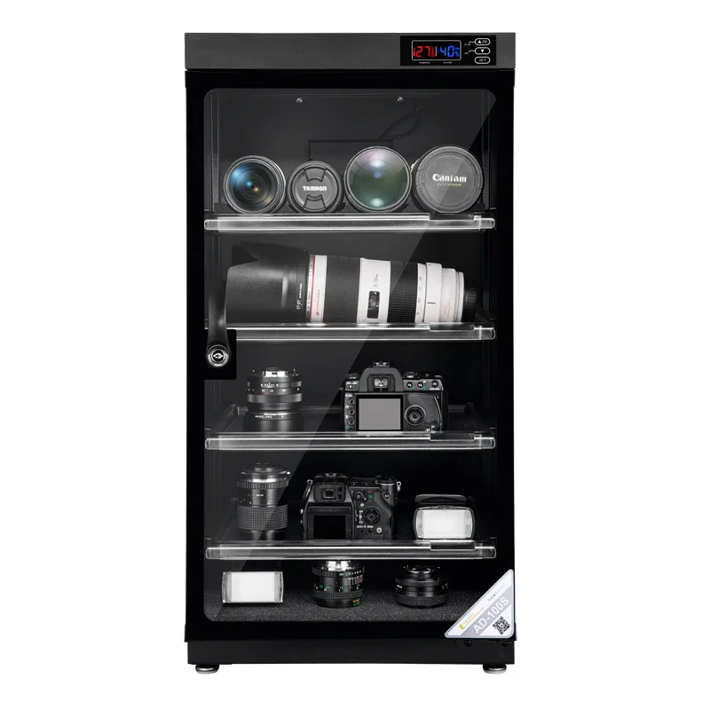 155L electronic moistureproof electronic auto dry cabinet Moisture-Proof camer Photographic equipment Dry Box Storage Cabinet