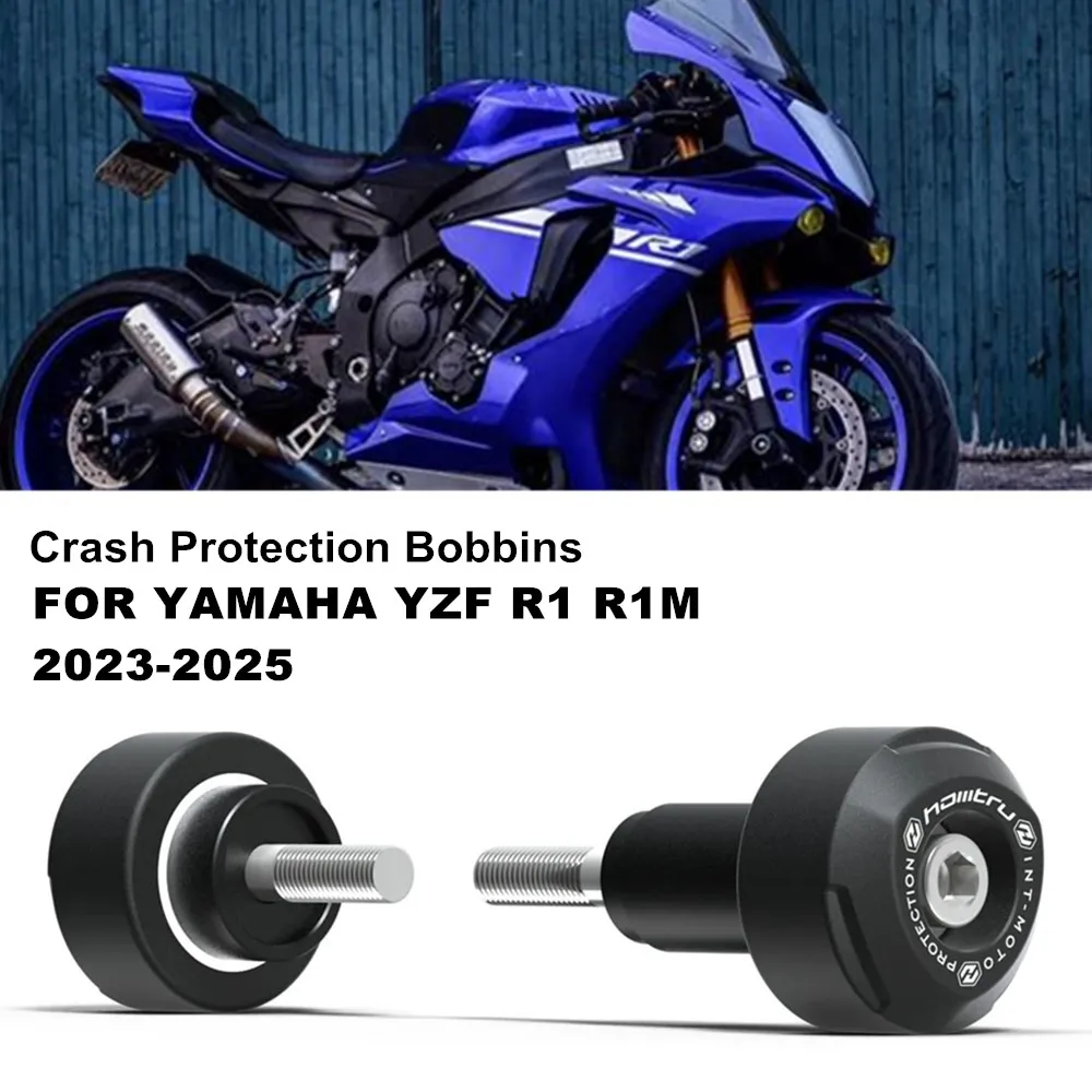 R1 Frame Slider Crash Protector For Yamaha YZF R1 R1M 2023 2024 2025 2026 Motorcycle Falling Protection Crash Pad