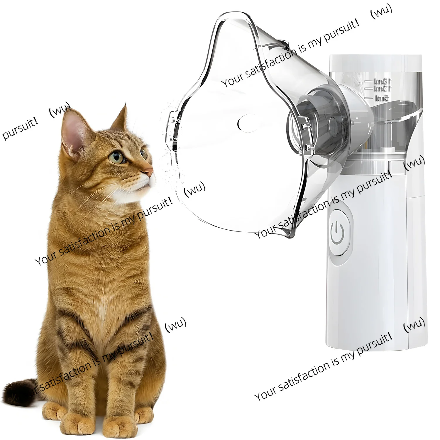 

Home Use Pet Nebulizer for Cats & Dogs - Easy-to-Use Electronic Animal Nebulizer for Respiratory Relief & Pet Health