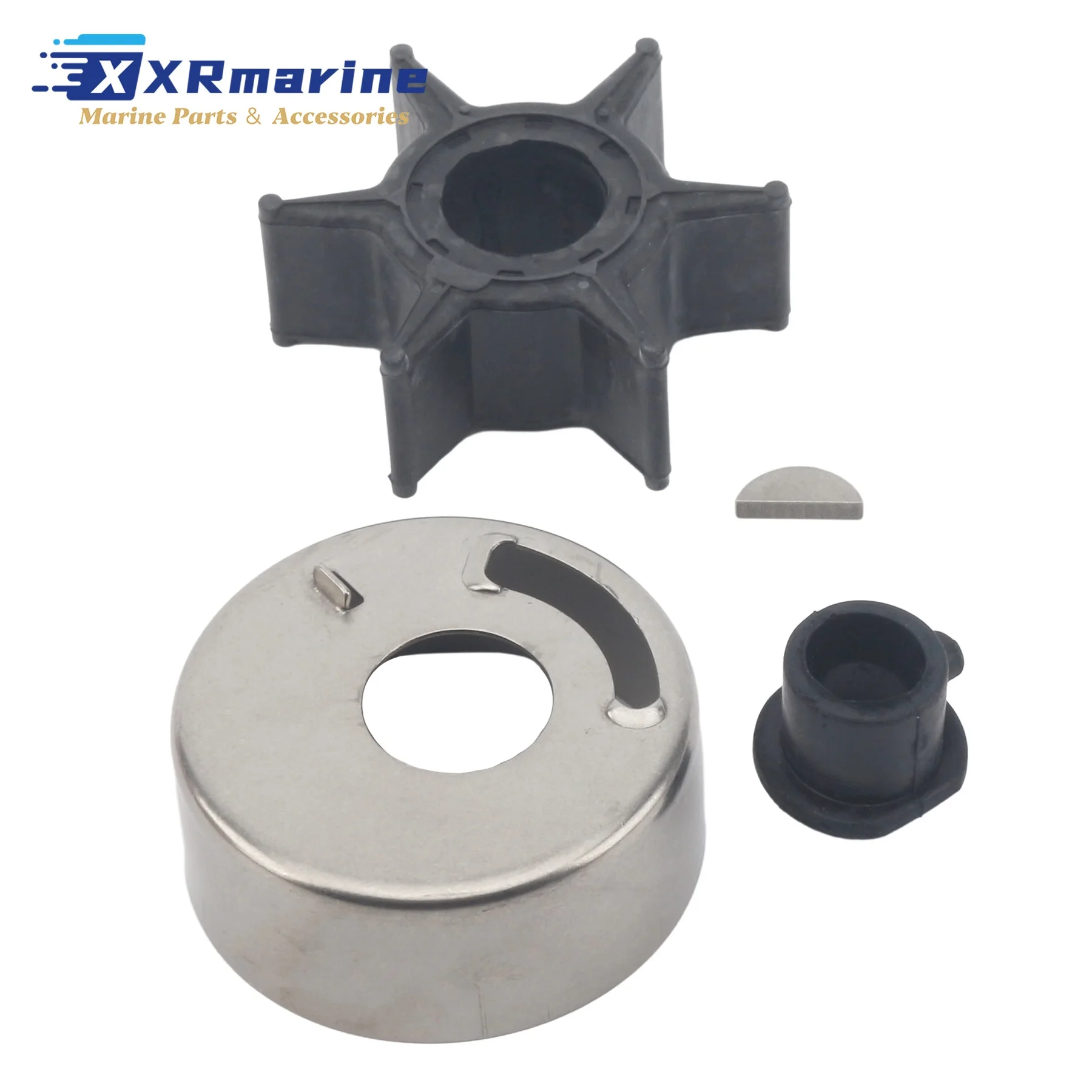 61N-W0078-11 Impeller Repair Kit Fits for Yamaha 25 30 HP Outboard Motors 61N-W0078 -10 -13 -14 69P-W0078 -00 -01 -02 18-3432