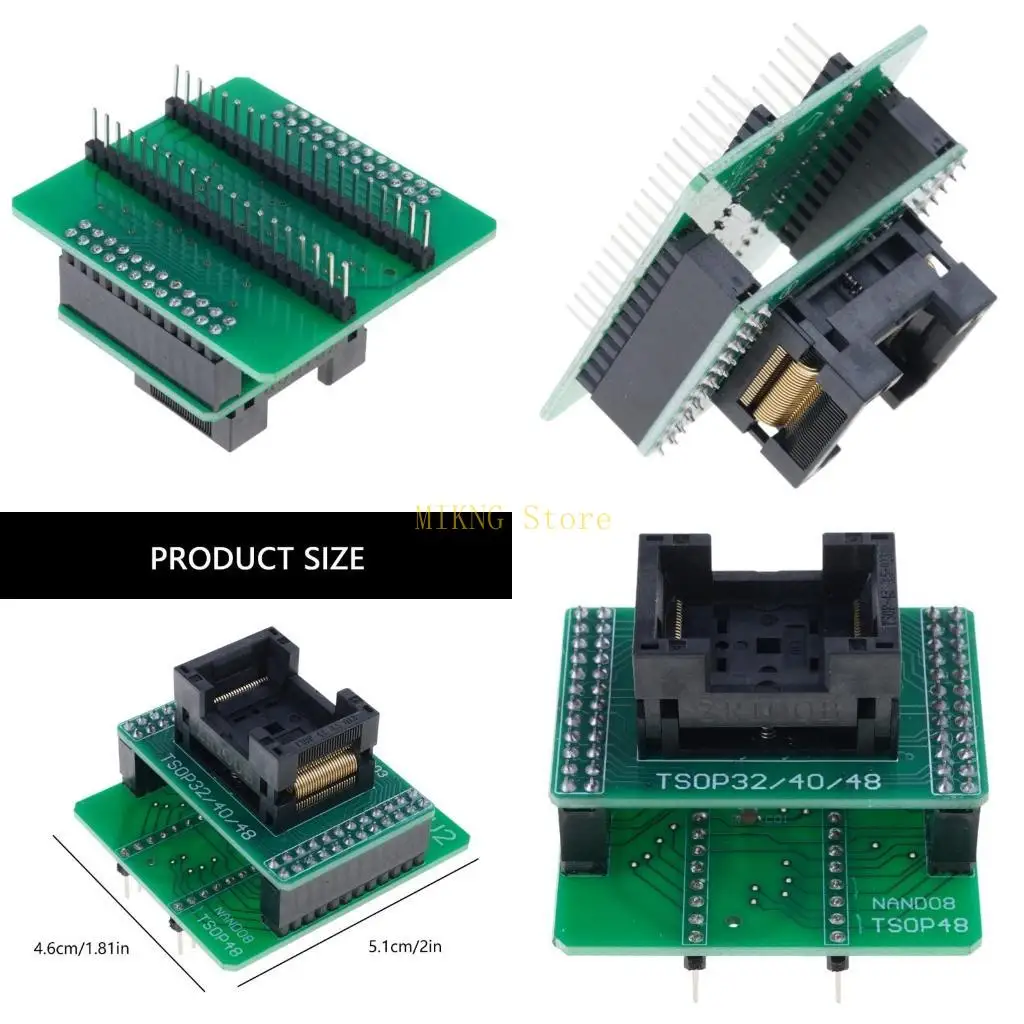 

Precise Fit TSOP48 Adapter For TL866II Programmer Seamlessly Data Transfer best sale