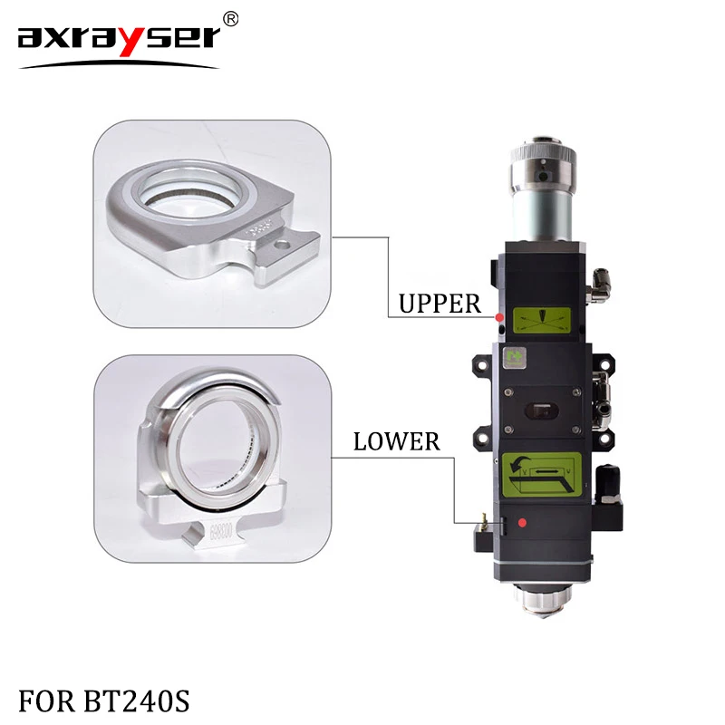 Imagem -05 - Raytools Protetora Lente Gaveta Seal Anel Lavadora Tampa Lentes Assento Bt210 240s Bm110 111 112 115 Fibra Laser 37x7 279x41 mm