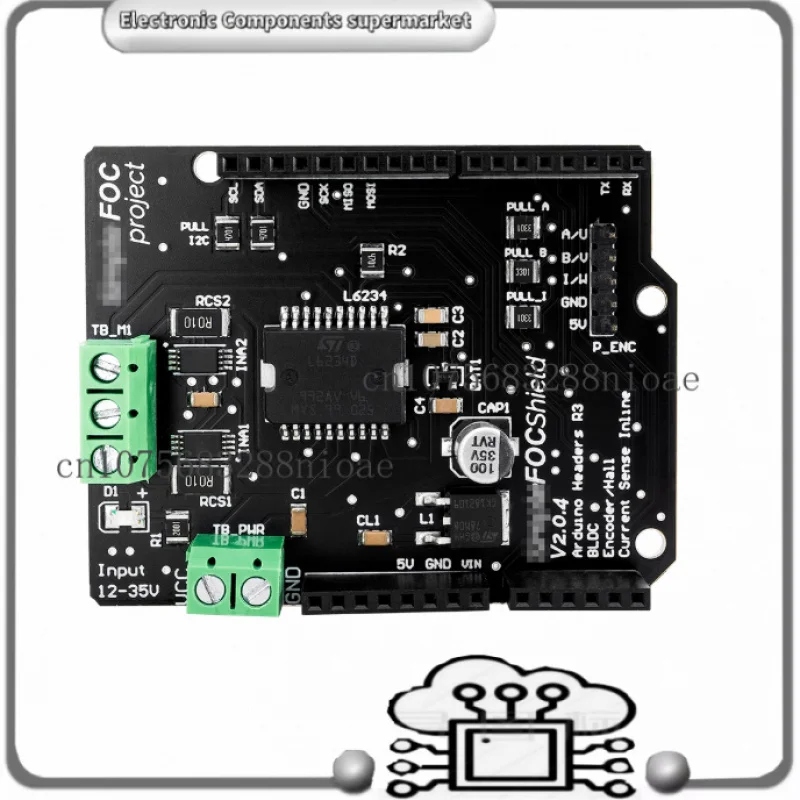 SimpleFOC Shield V2.0.4 V3.2 FOC BLDC Motor Controller Board Arduino Servo