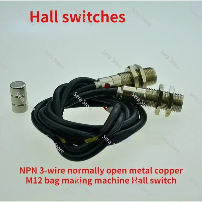 Hall Switch HallSensor Three-wire Normally Open Hall Switch JK5002D HallSwitch of Bag Making Machine