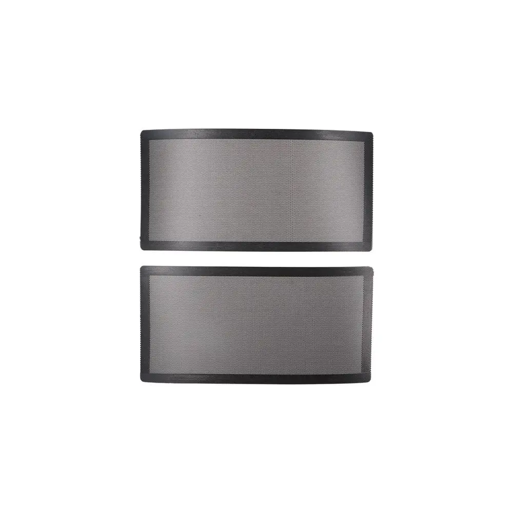 

12x12CM 14x14CM 12x24CM PVC Computer Case PC Case Cooling Fan Dust Filter Mesh Computer Guard Cover Horn Net
