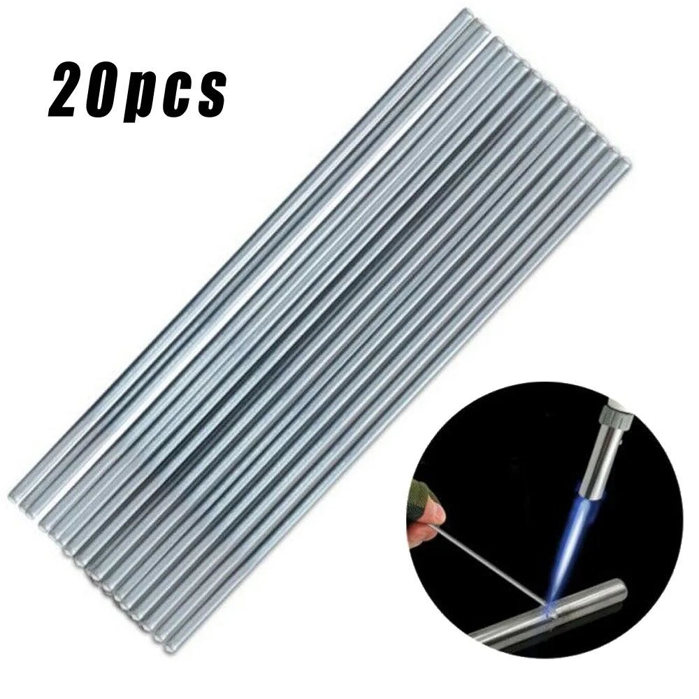 33cm Low Temperature Easy Melt Welding Rods Stainless Steel Aluminum Solder Rod Cored Wire Rods Weld Bar Repairing Agent Kits